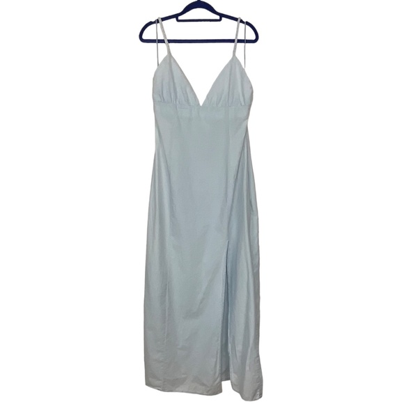 ZARA Woven Strap Midi Dress NWT - Picture 4 of 7